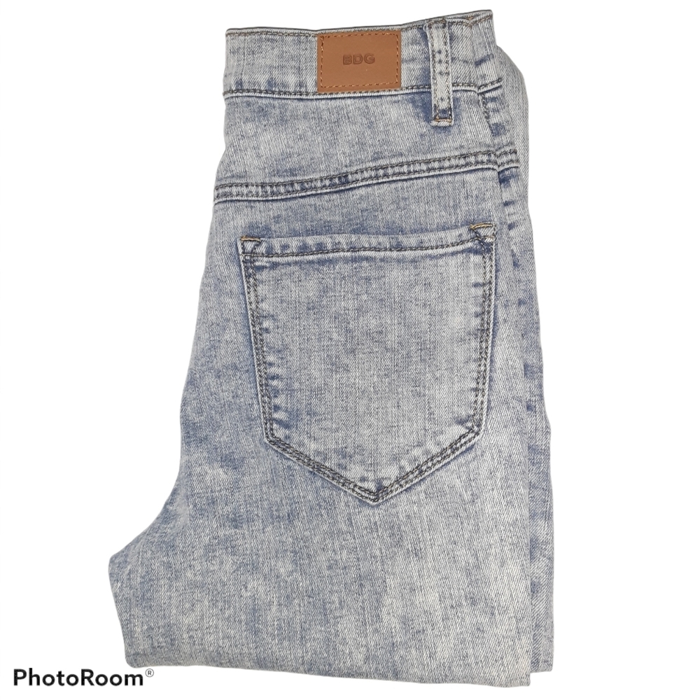 BDG high rise acid wash jeans size 25×29